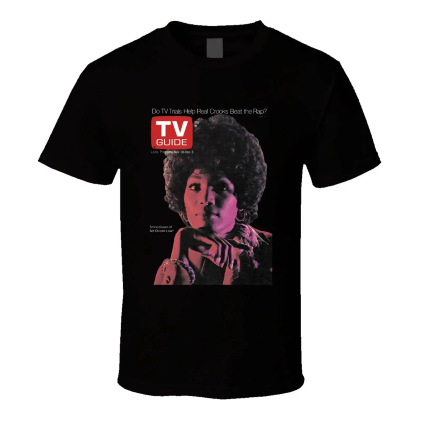 Vintage Fashion Magazine - Koop Christie Love Tv Magazine T-shirt