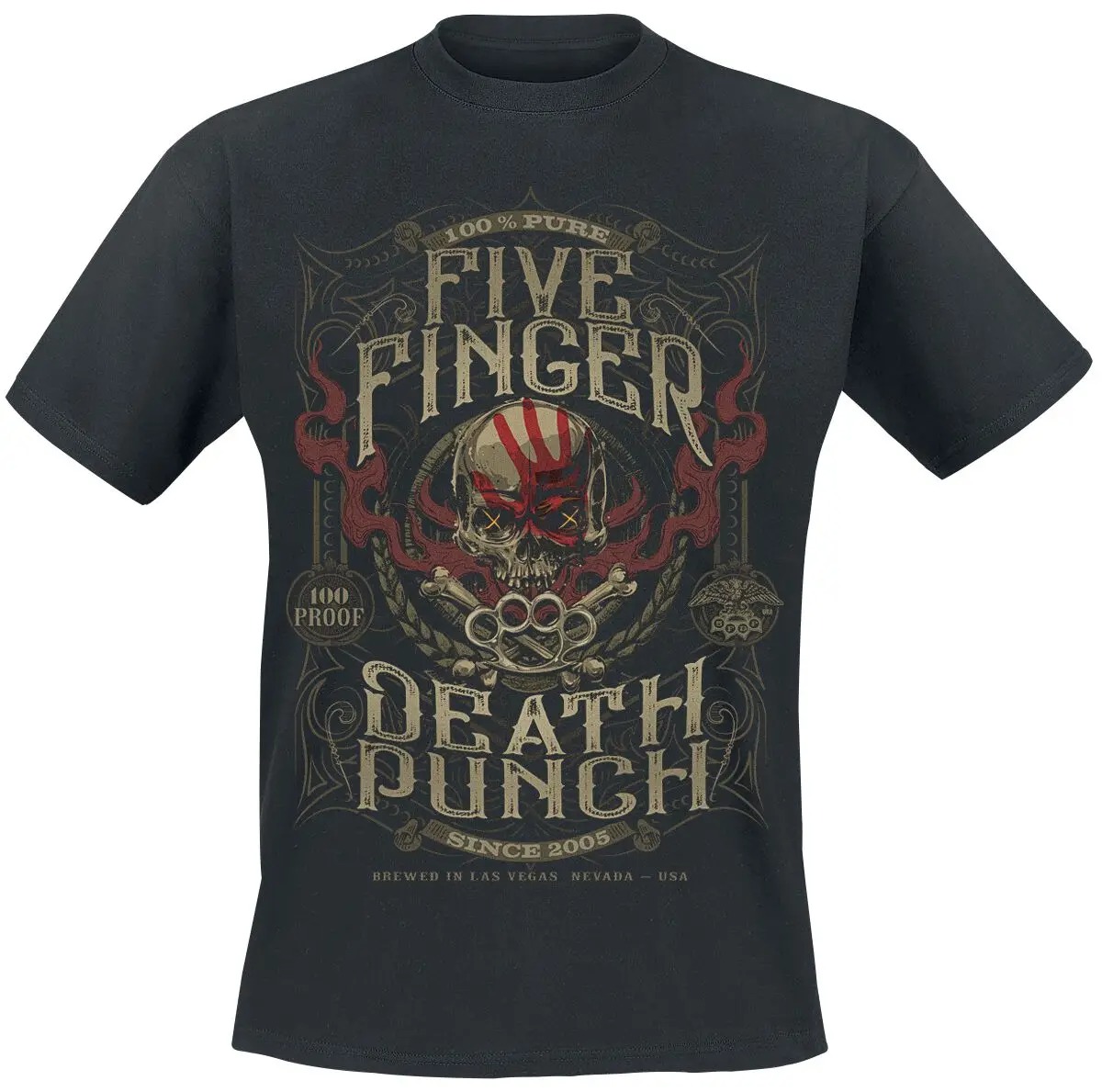 Vintage Vibes Fashion - 2026 Zomer Five Finger Death Punch