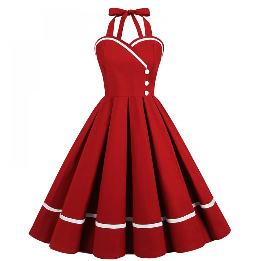 Vintage Fashion Dresses - Halloween 50s 60s 80s Retro Jurk