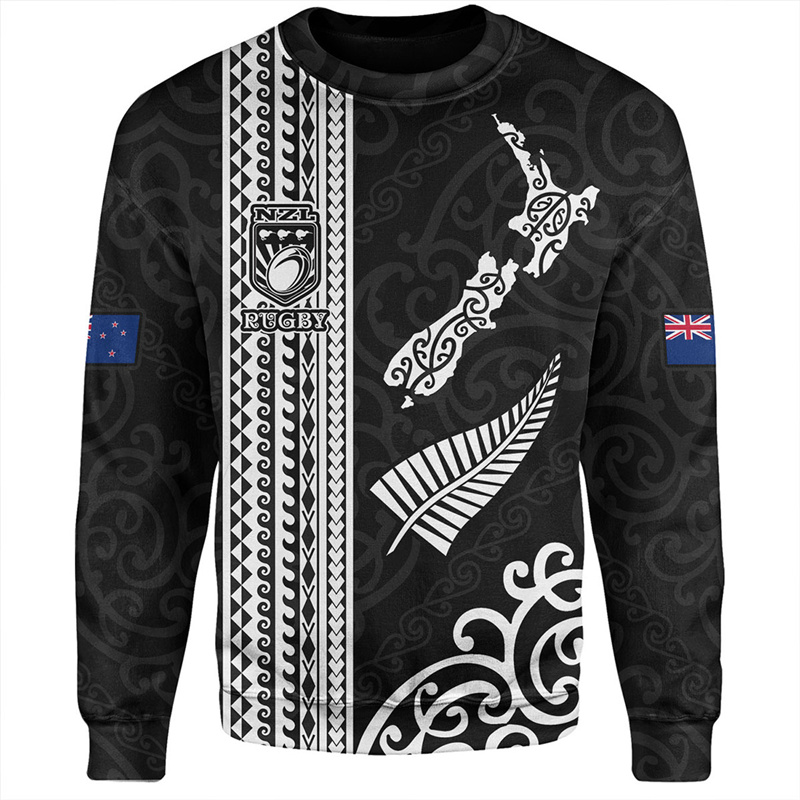 Vintage Fashion Nz - Vintage 3d Nieuw-Zeeland Tribale Maori Bedrukte