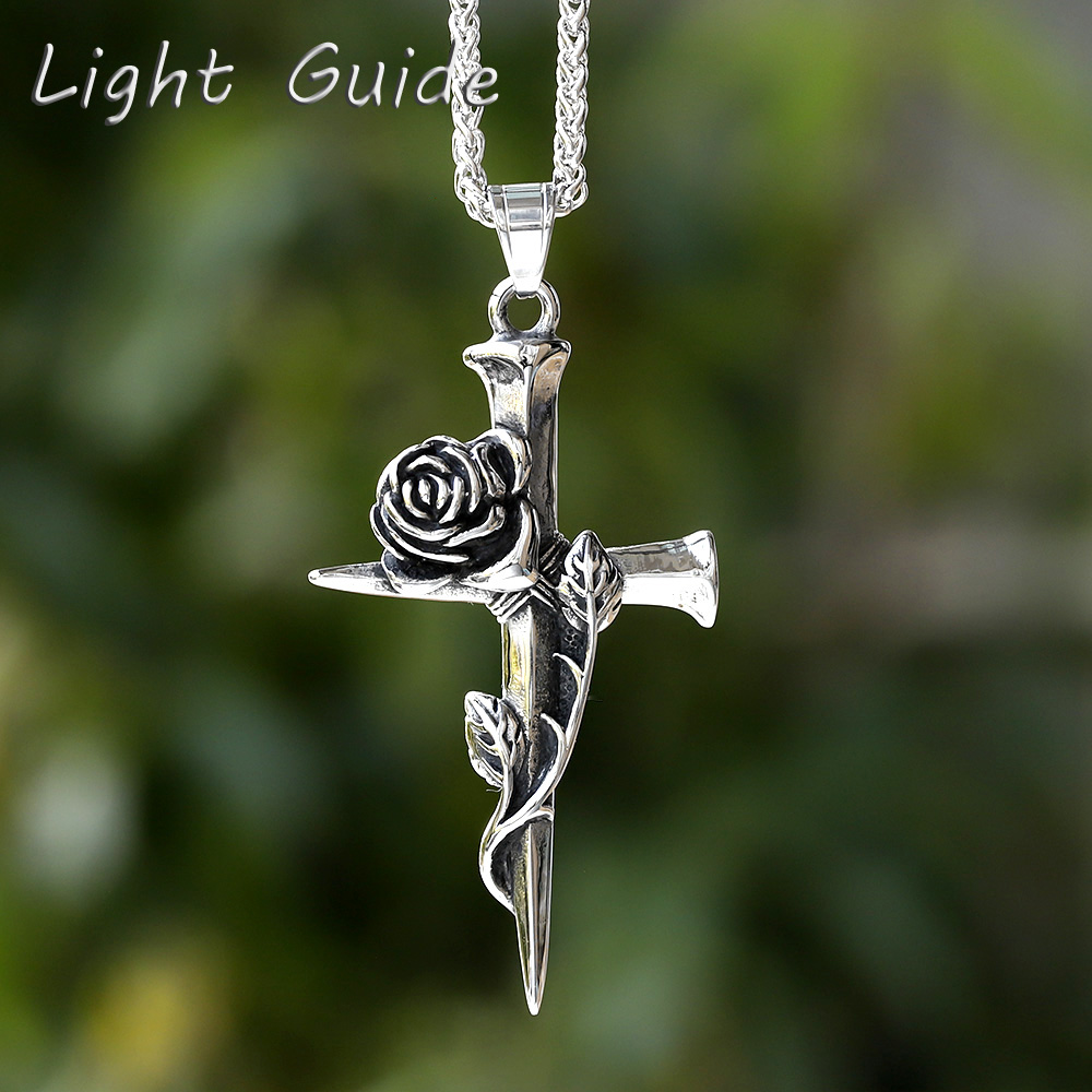 Vintage Fashion Guide - 2024 Vintage Kruis Hanger Ketting Voor