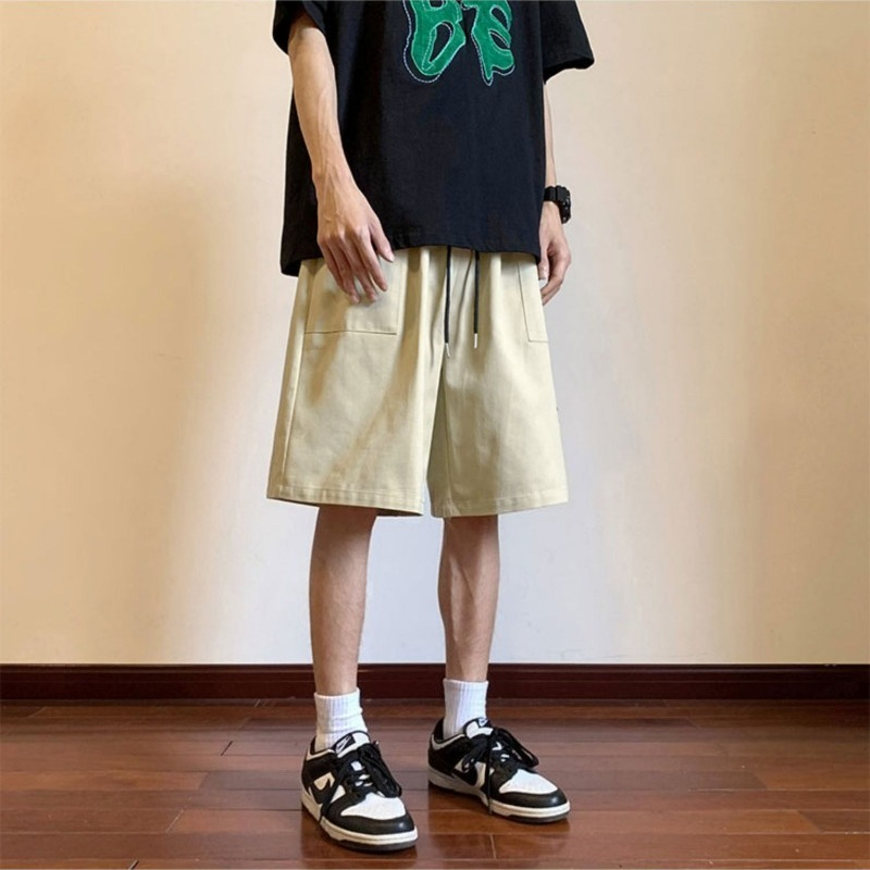 Vintage Fashion Style Men - Heren zomer casual vintage cargoshorts knielengte