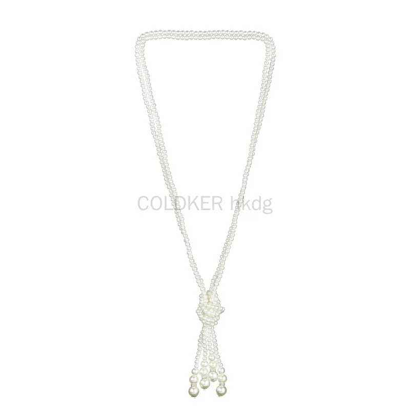 Vintage Fashion Jewelry - Jaren '20 parelketting mode nep parels