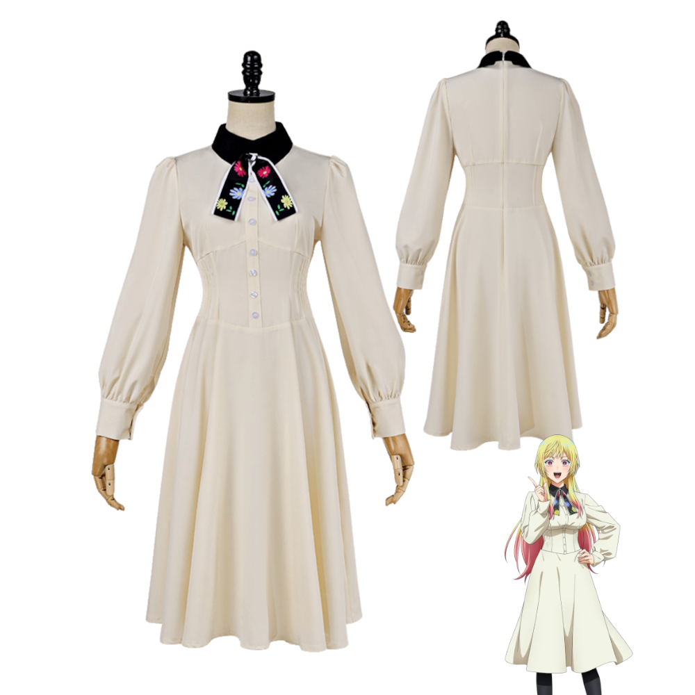 Vintage Fashion Dresses - Huwelijkstoxine Mei Kinosaki Cosplay Kostuum Retro
