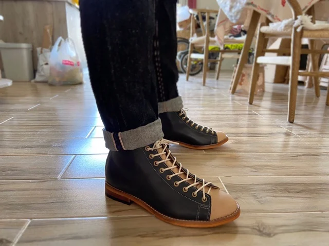 Vintage Fashion Style Men - Hooggereedschapslaarzen Goodyear-Welted Vintage herenlaarzen Retro herenschoenen