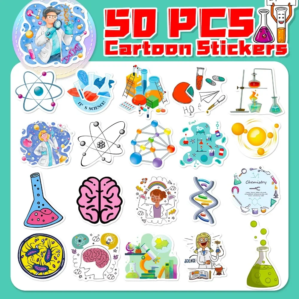 50 Stuks Cartoon Science Lab S - Vintage Fashion Magazine recensie en prijs