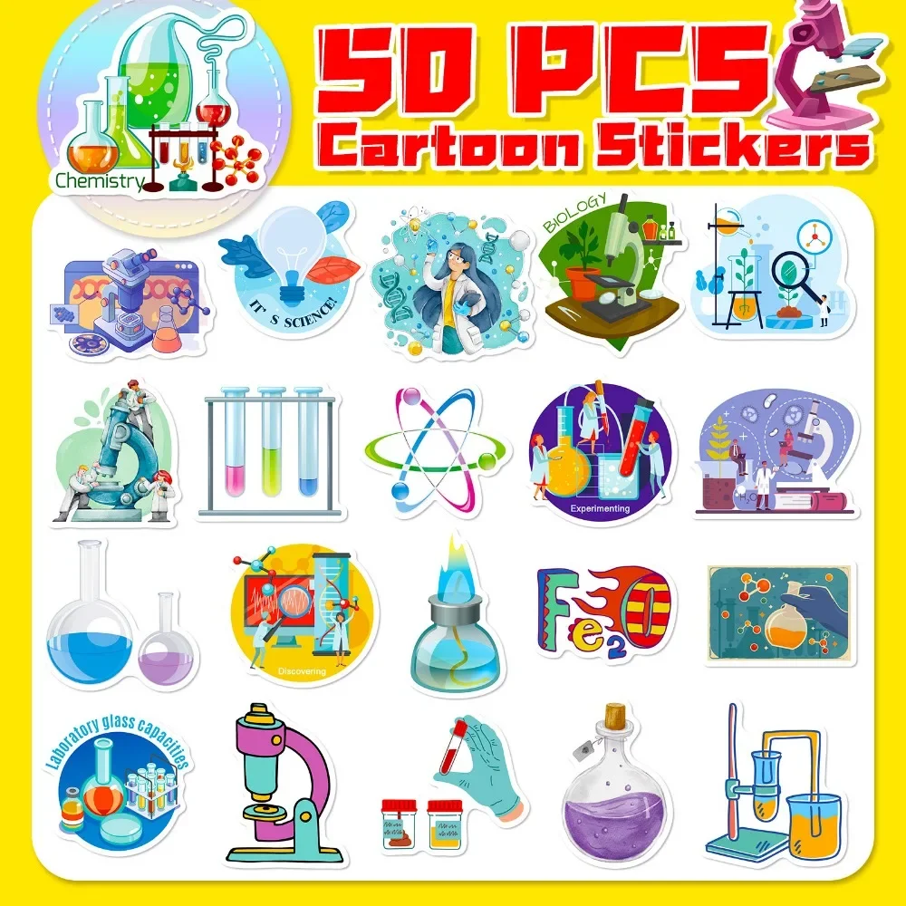 50 Stuks Cartoon Science Lab S - Vintage Fashion Magazine recensie en prijs