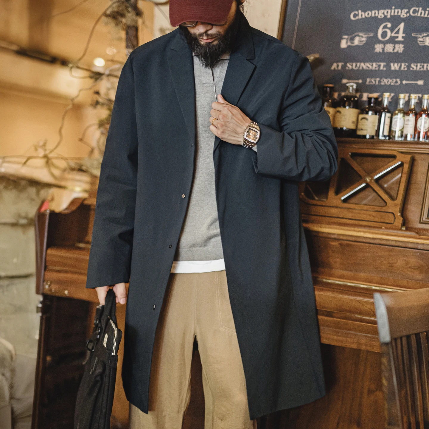 Maden Heren Trenchcoat Britse  - Vintage Windbreaker Nylon recensie en prijs