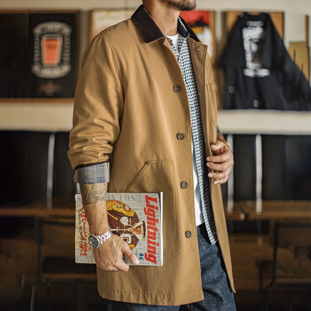 Maden Heren Vintage Michigan J - Vintage Windbreaker Nylon recensie en prijs