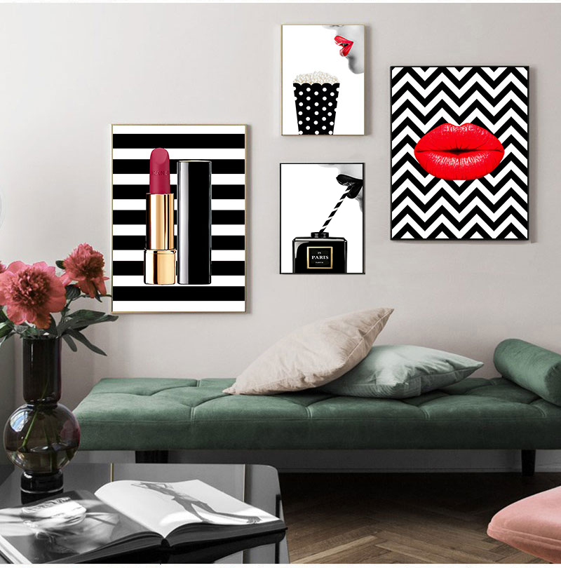 Posters Prints Vintage Canvas  - Vintage Vogue Fashion Poster recensie en prijs
