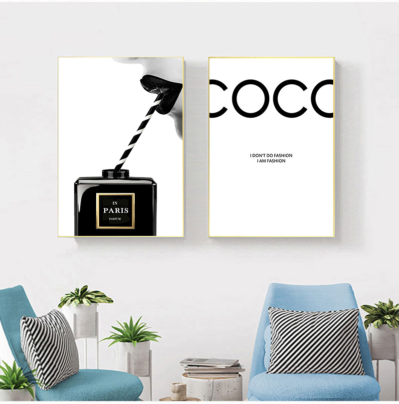 Posters Prints Vintage Canvas  - Vintage Vogue Fashion Poster recensie en prijs