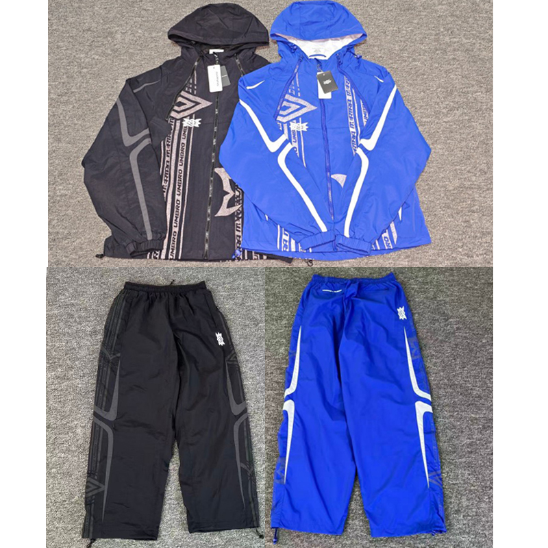 Heren Y2K blauw gestreept MERT - Vintage Windbreaker Nylon recensie en prijs