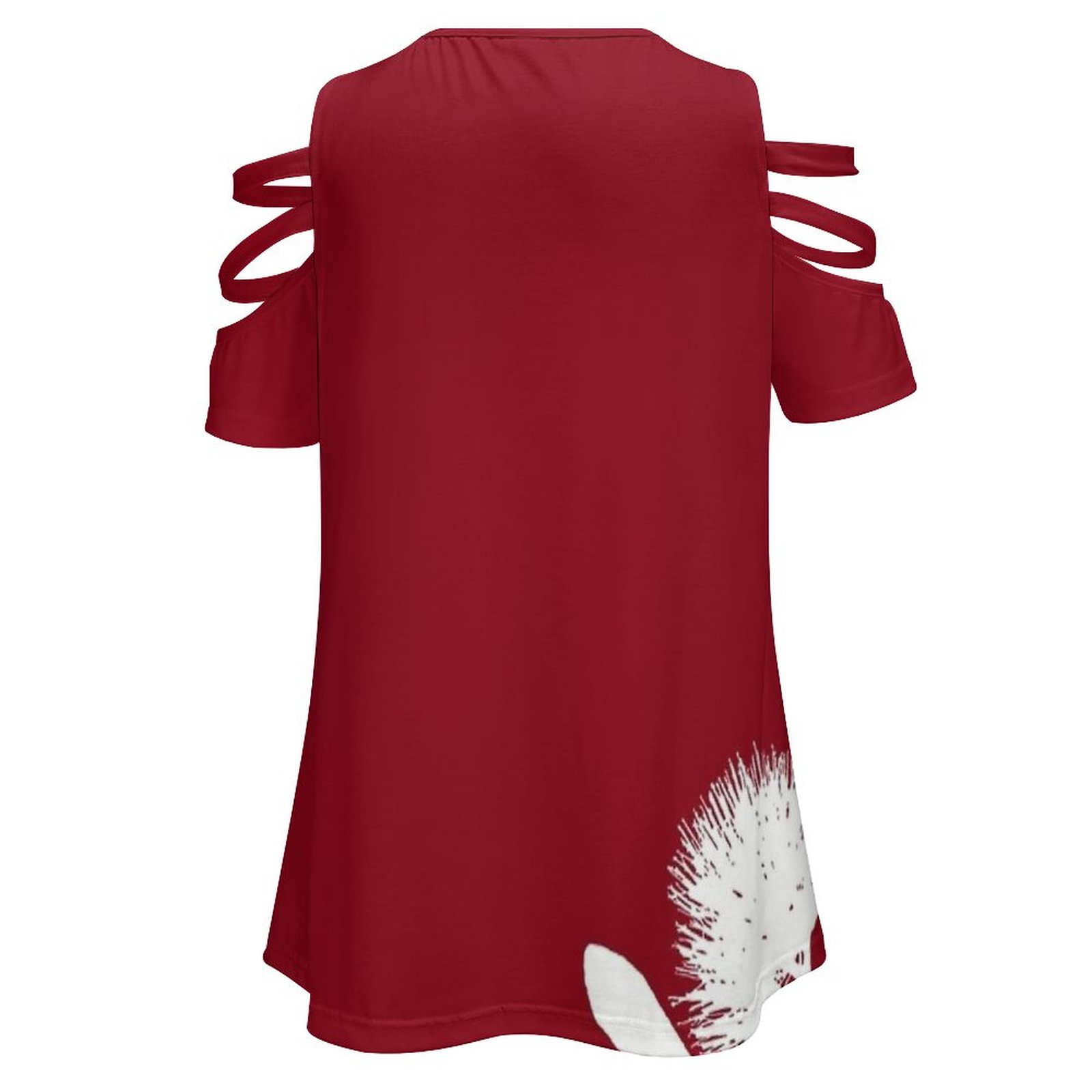 Pohutukawa-Wit Op Rood Vrouwen - Vintage Fashion Nz recensie en prijs