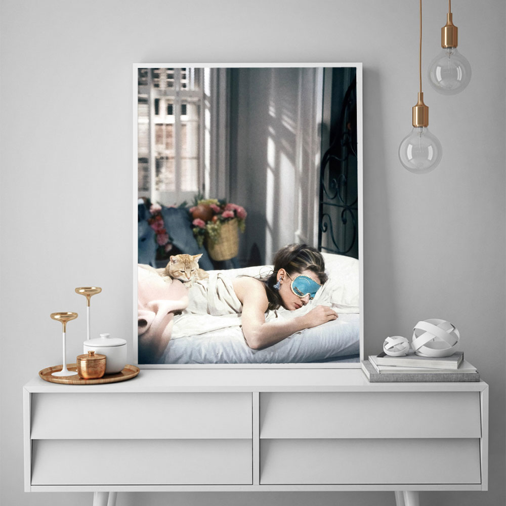 Audrey Hepburn Ontbijt Posters - Vintage Vogue Fashion Poster recensie en prijs