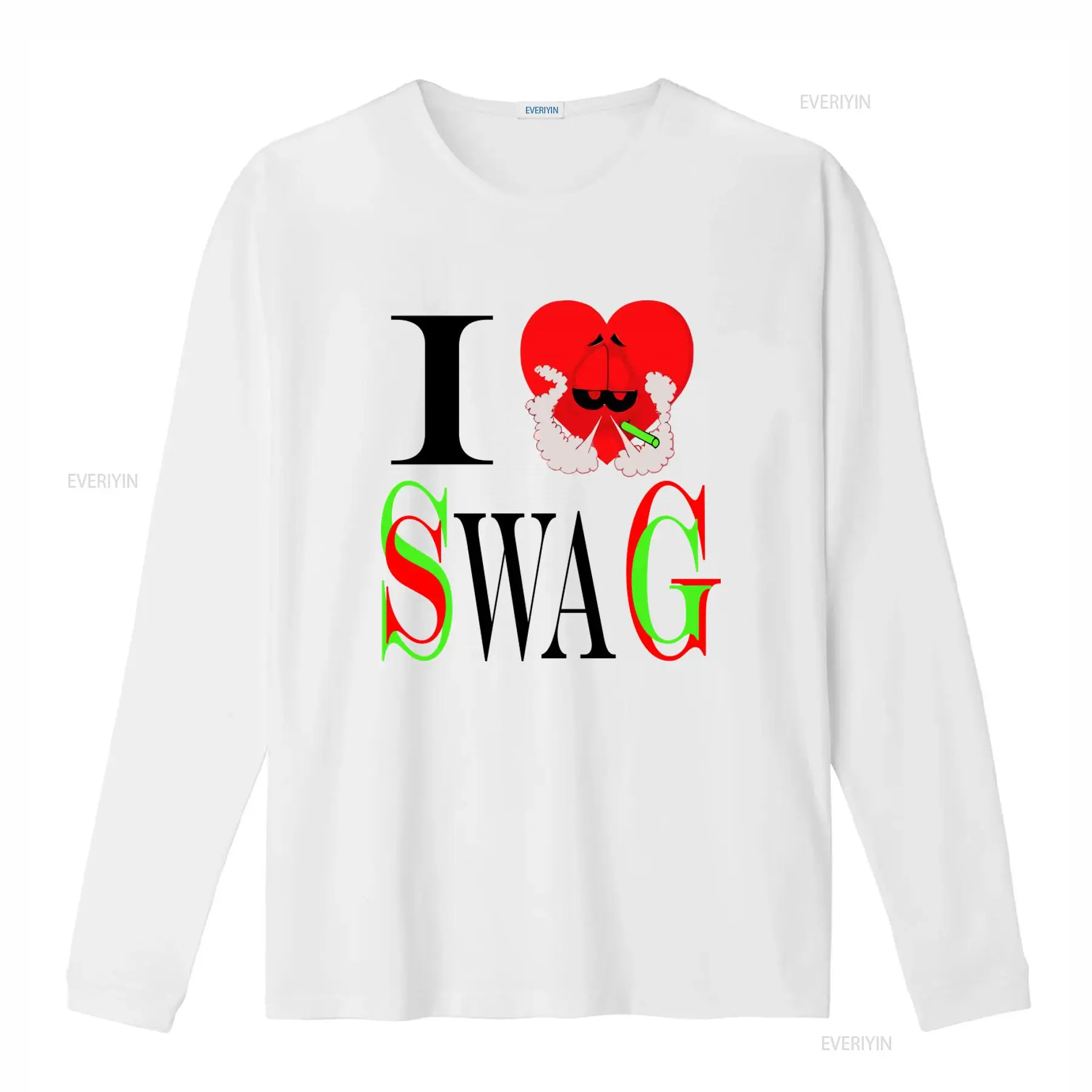 I Swag T-shirt met hartprint R - Vintage Fashion Style Men recensie en prijs