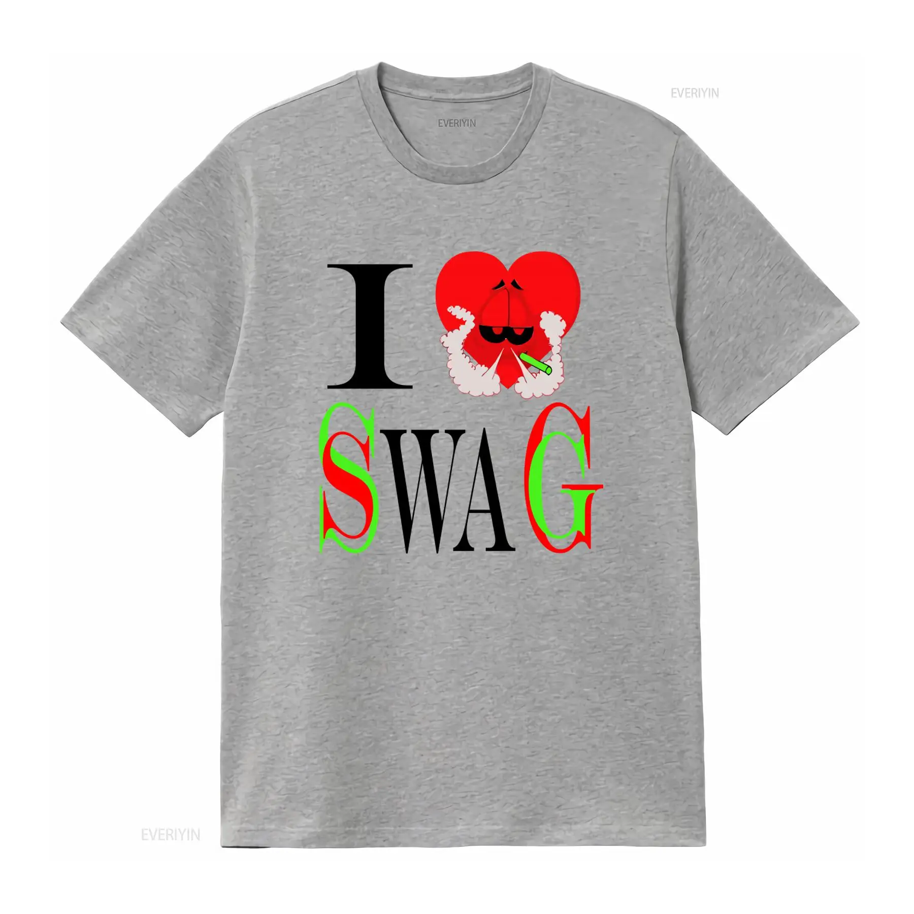 I Swag T-shirt met hartprint R - Vintage Fashion Style Men recensie en prijs
