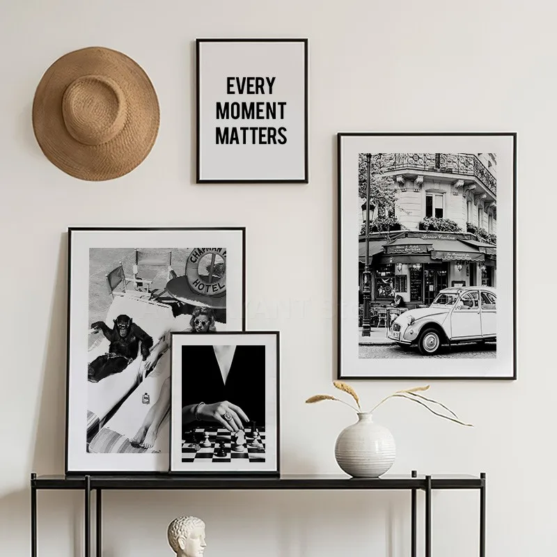 Zwart-wit vintage muurkunst ca - Vintage Vogue Fashion Poster recensie en prijs