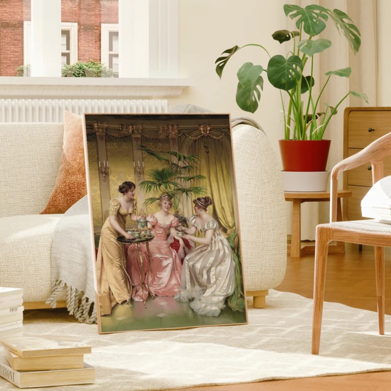 De Renaissance Vrouwen Portret - Vintage Vogue Fashion Poster recensie en prijs