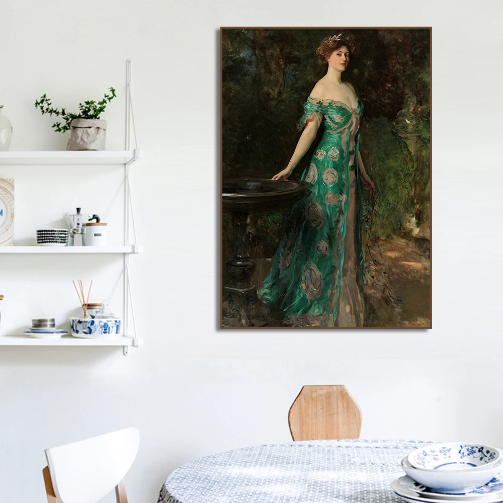 Renaissance Vrouwen Portret Po - Vintage Vogue Fashion Poster recensie en prijs