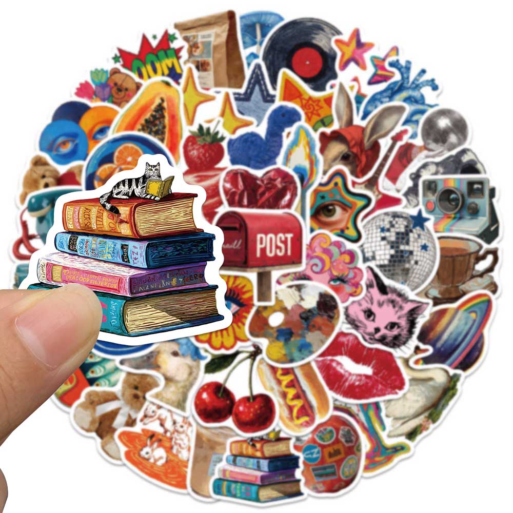 50 stks Vintage Y2K Sticker Mo - Vintage Fashion Magazine recensie en prijs