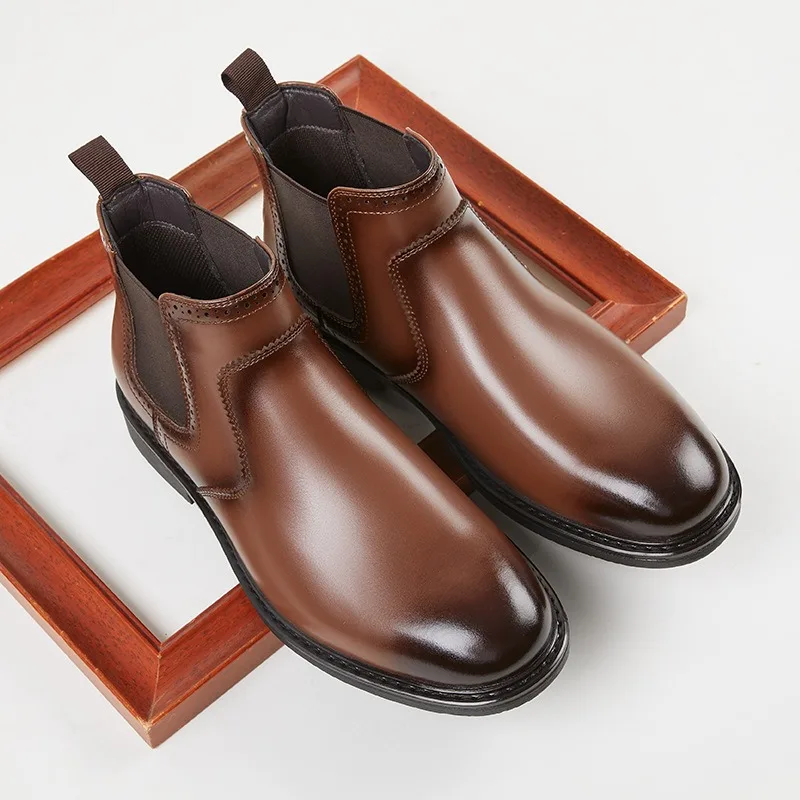 Vintage heren lederen Oxford l - Vintage Fashion Style Men recensie en prijs