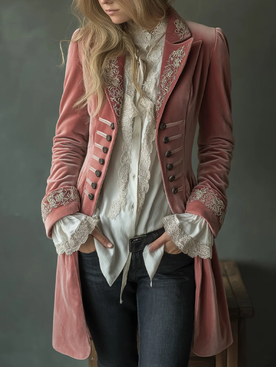 Elegante chique fluwelen jasje - Velvet Blazer Vintage recensie en prijs