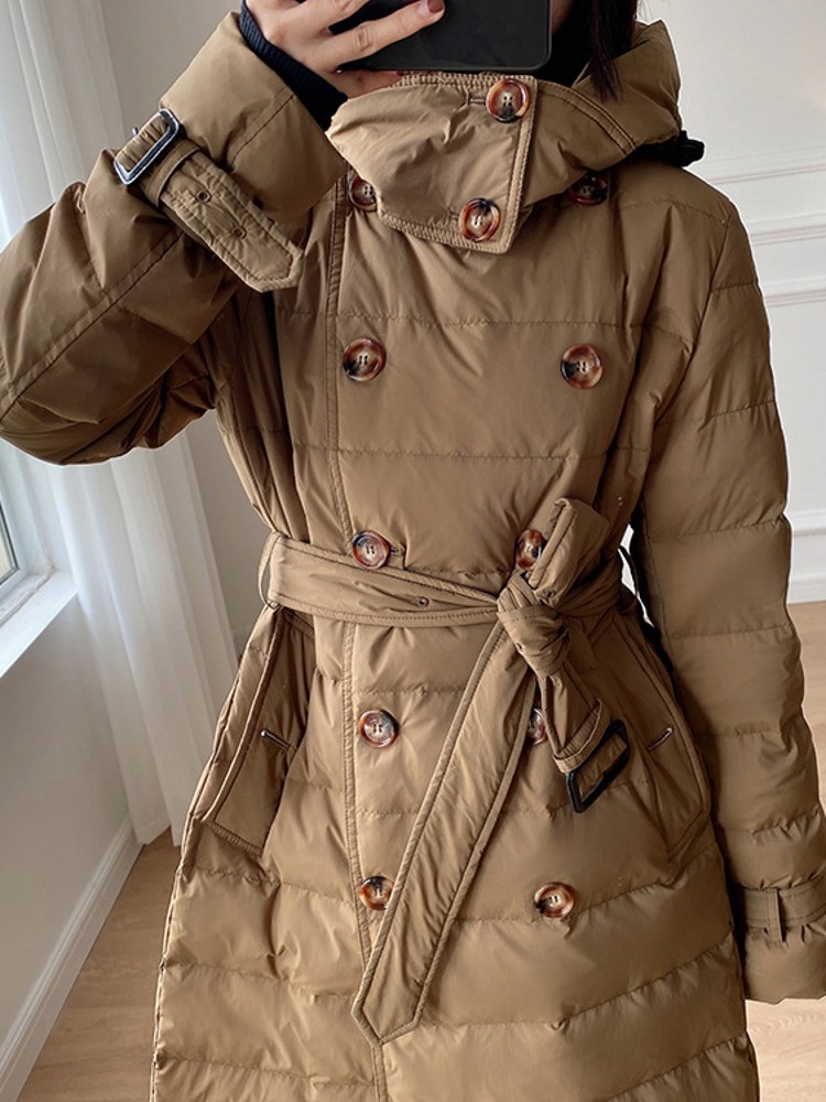 Vrouwen Winter Windjack Lange  - Vintage Windbreaker Nylon recensie en prijs