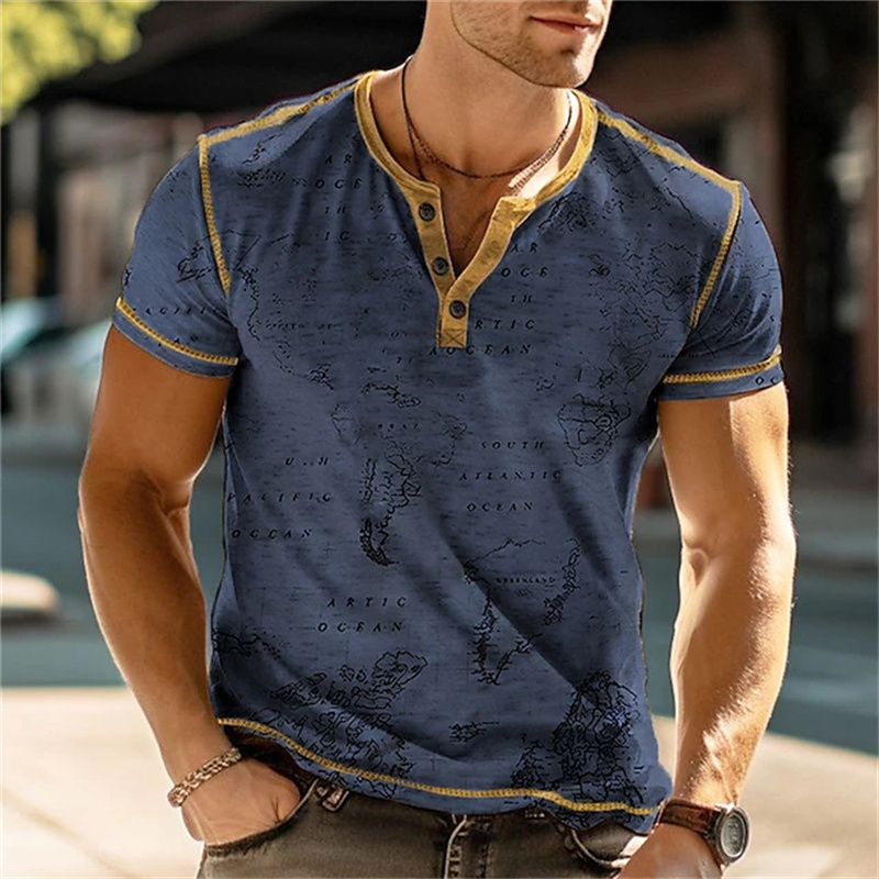 Herenshirts Henry, grappige 3D - Vintage Fashion Prints recensie en prijs