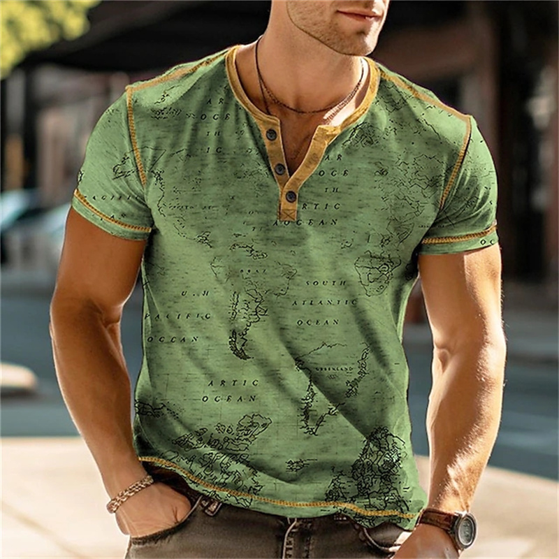 Herenshirts Henry, grappige 3D - Vintage Fashion Prints recensie en prijs