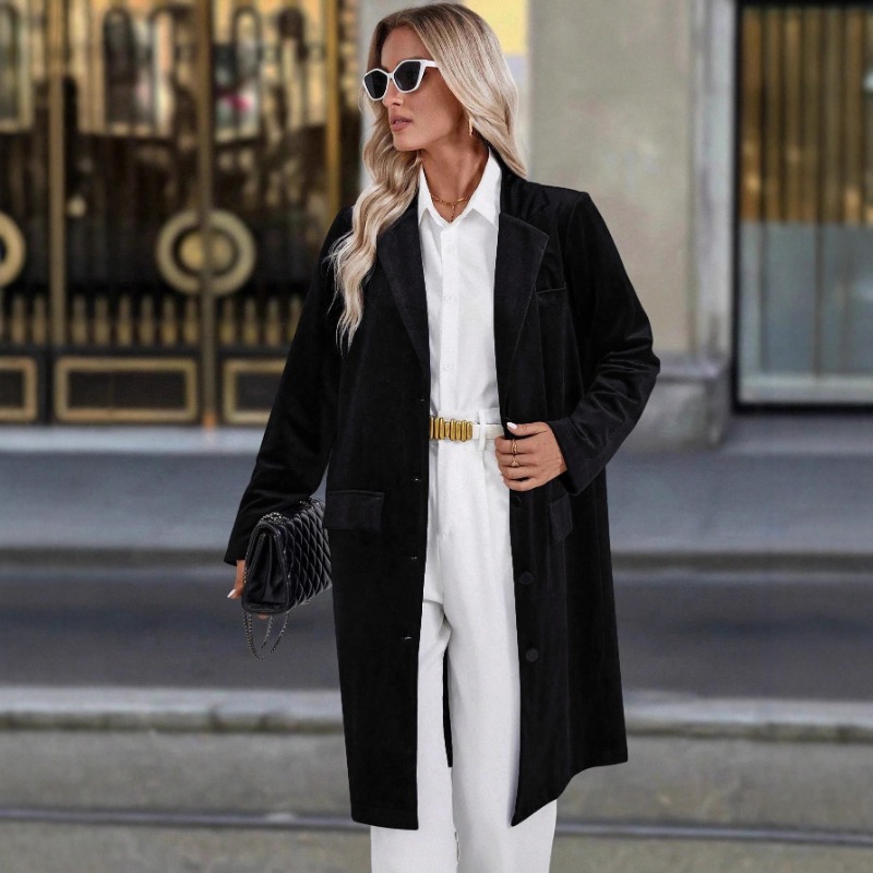 Luxe vintage fluwelen trenchco - Velvet Blazer Vintage recensie en prijs