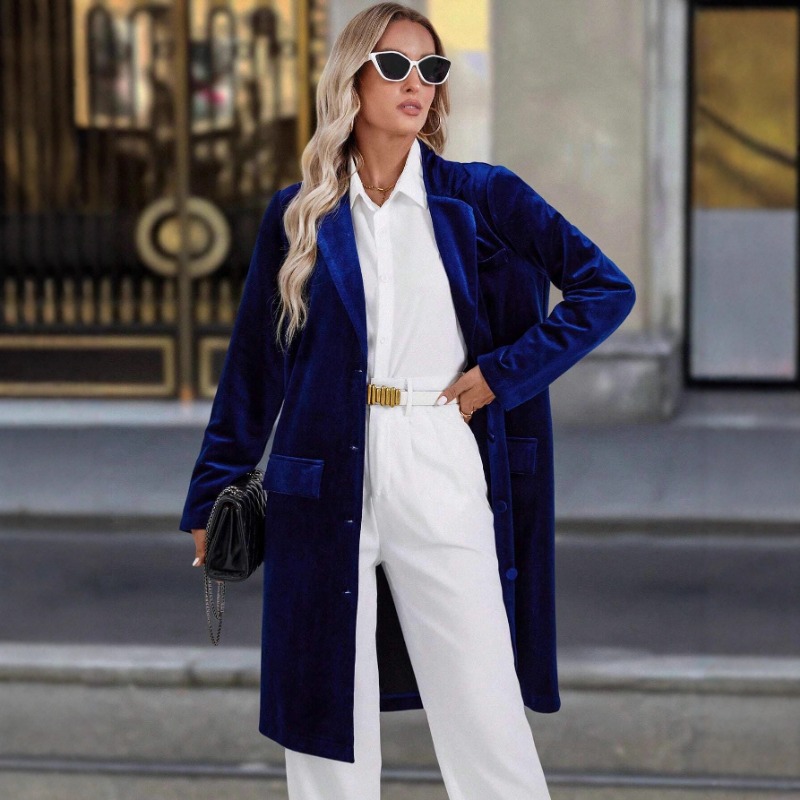 Luxe vintage fluwelen trenchco - Velvet Blazer Vintage recensie en prijs